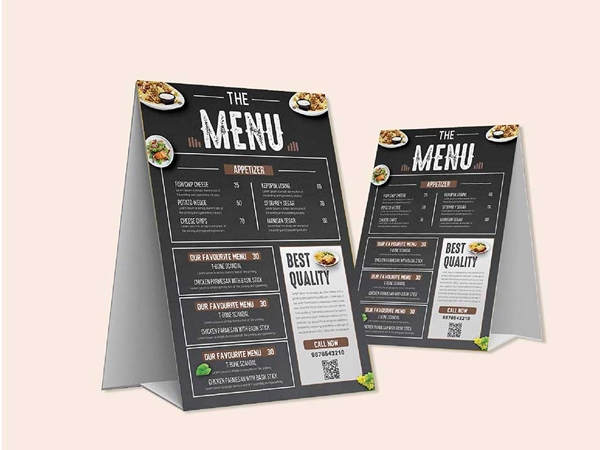 in menu bồi fomex